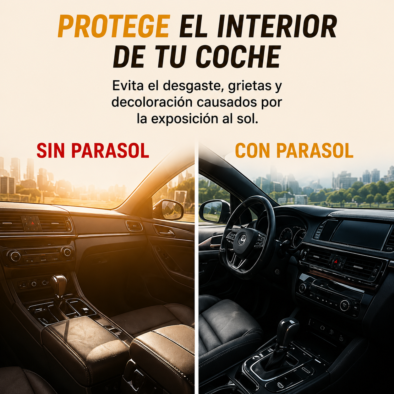 Parasol Plegable para Coche – Protección Solar UV