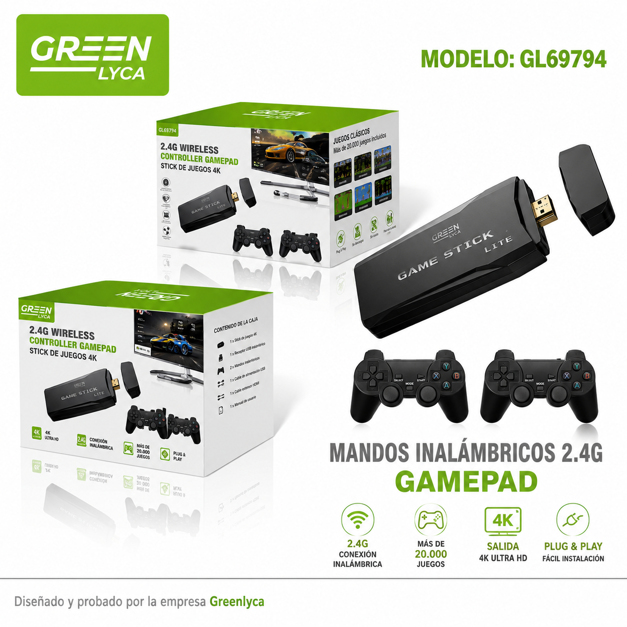 Game Stick 4K – Retro Gaming en Alta Definición
