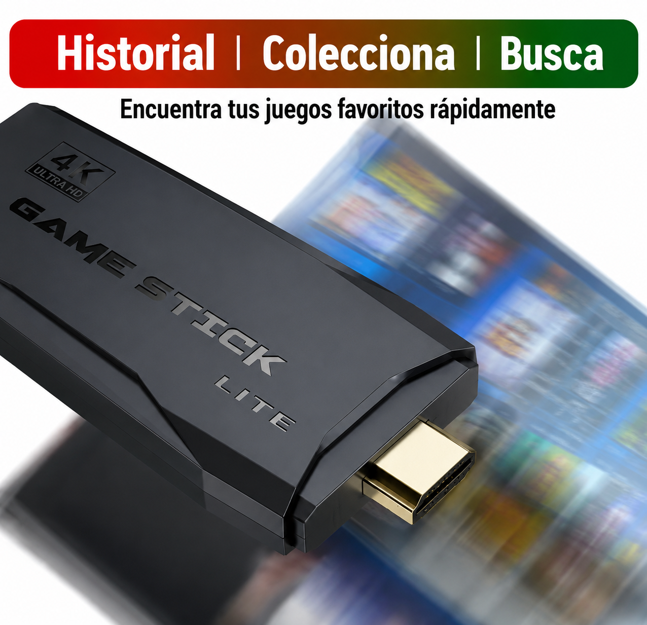 Game Stick 4K – Retro Gaming en Alta Definición