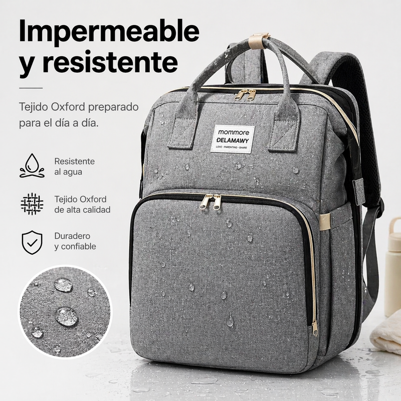 Material resistente de la mochila