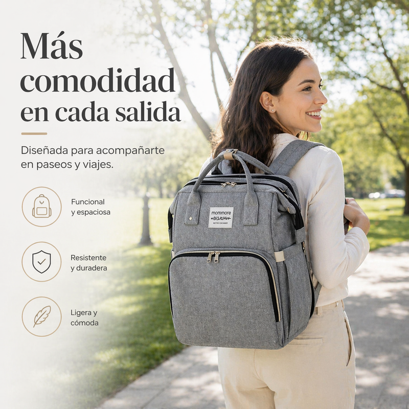 Compartimentos de mochila para bebé