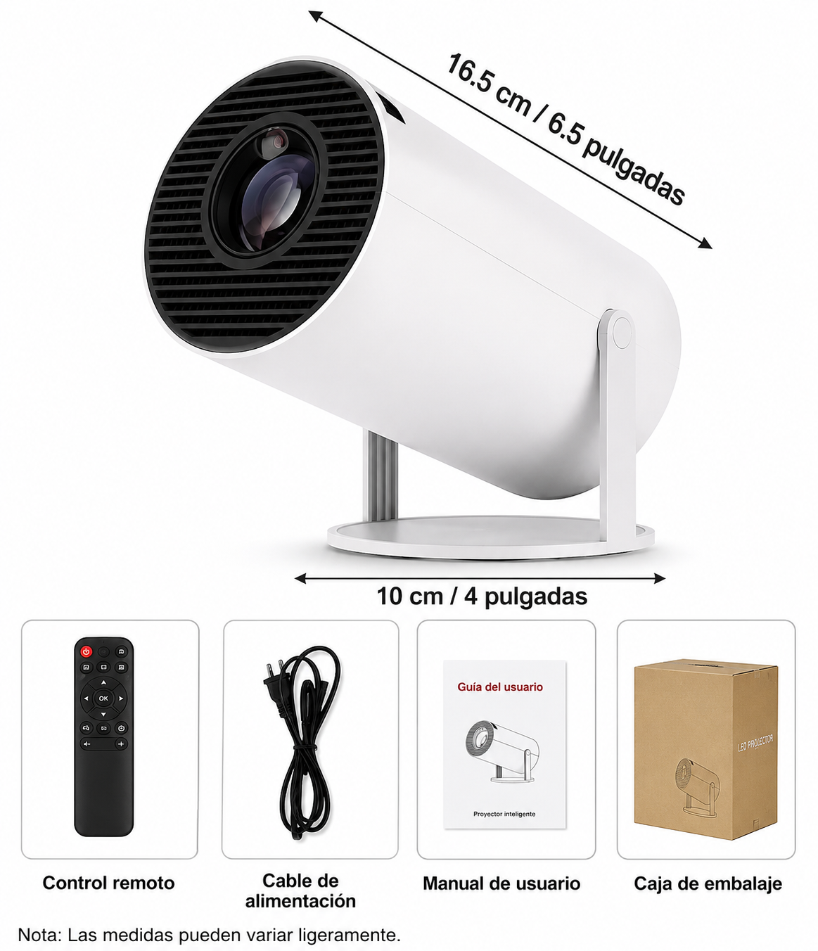 Proyector Portátil HD