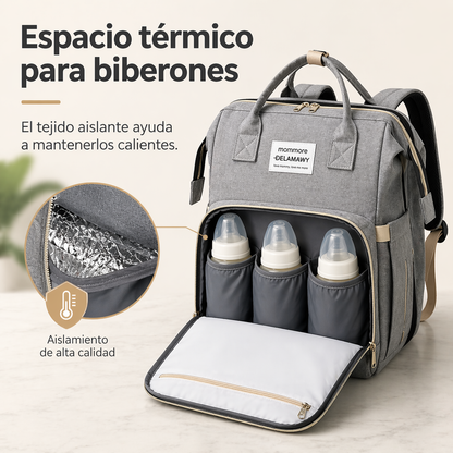 Mochila Cuna-Cambiador todo en uno.