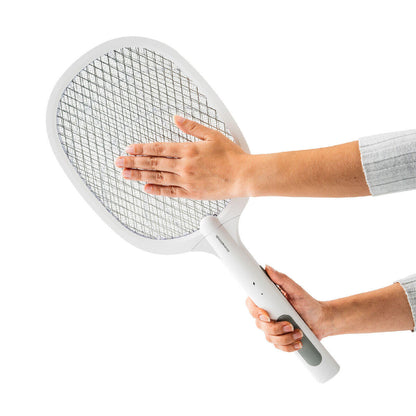 Raqueta Antimosquitos Recargable con Luz UV