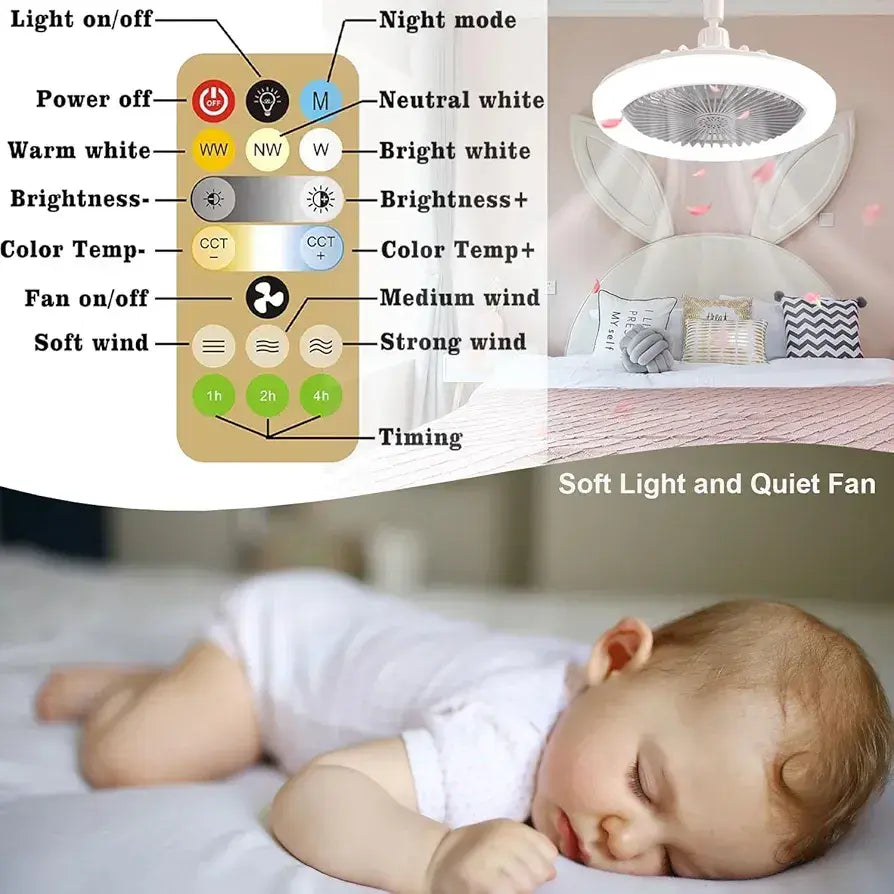 Lámpara Ventilador de Techo