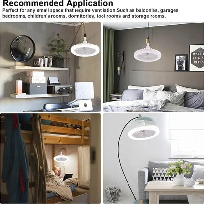 Lámpara Ventilador de Techo
